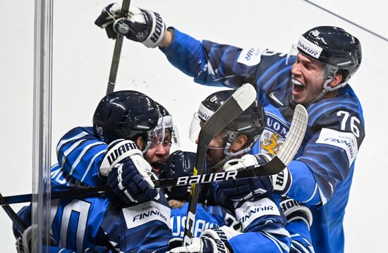 Latvia Ice Hockey Worlds Finland - Canada