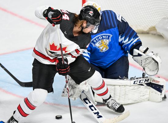 Latvia Ice Hockey Worlds Finland - Canada