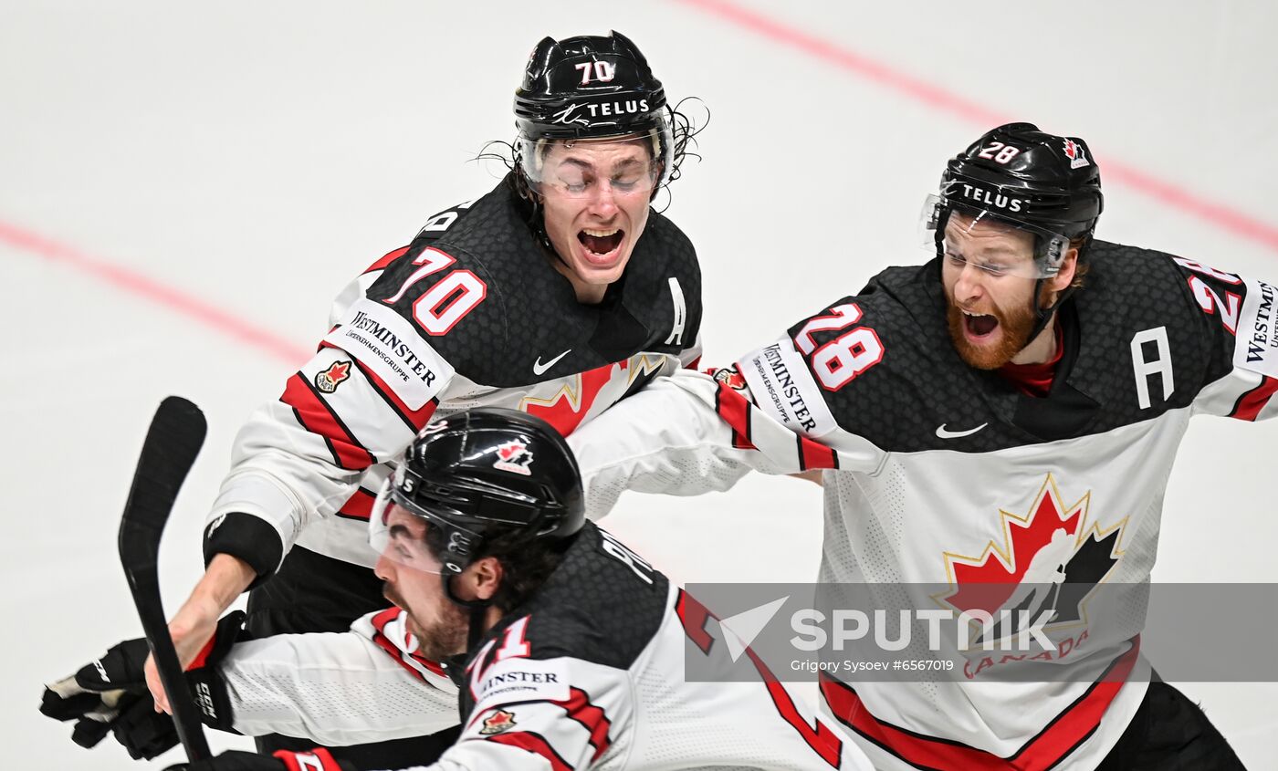 Latvia Ice Hockey Worlds Finland - Canada