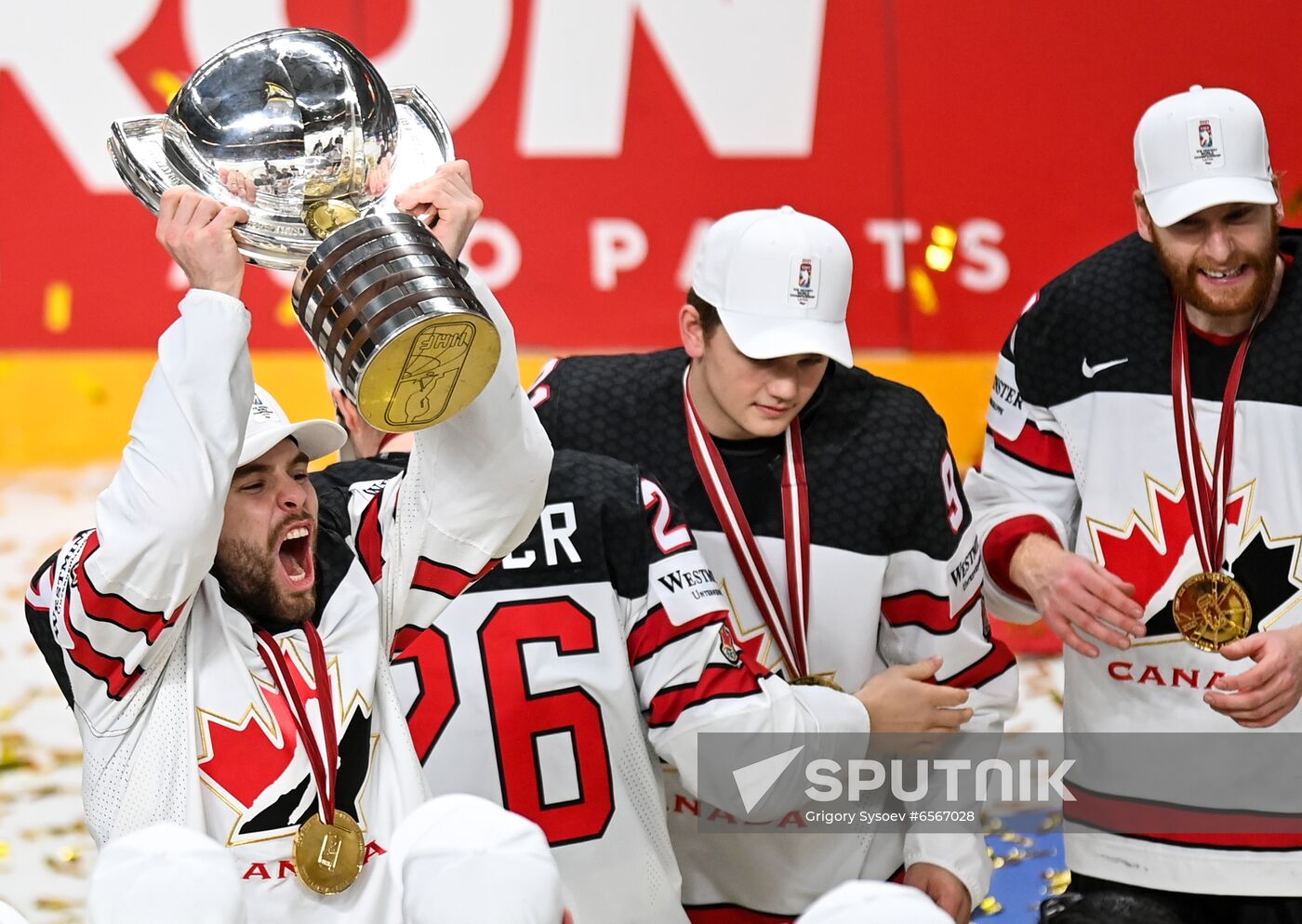 Latvia Ice Hockey Worlds Finland - Canada