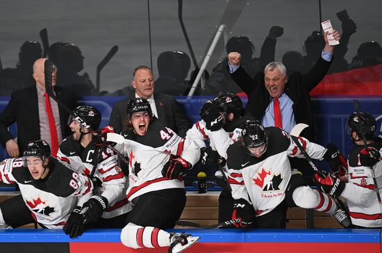 Latvia Ice Hockey Worlds Finland - Canada
