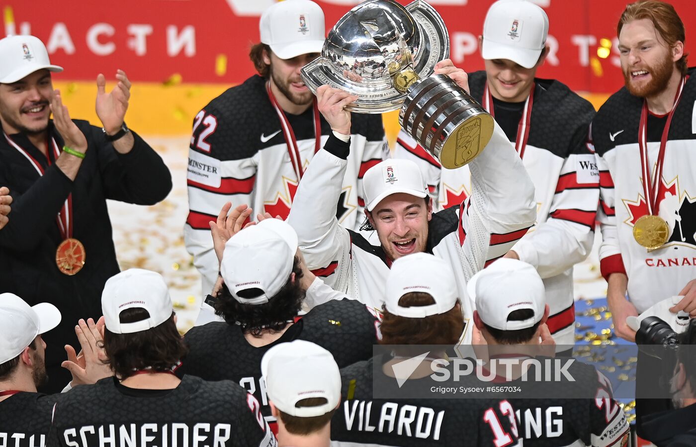 Latvia Ice Hockey Worlds Finland - Canada