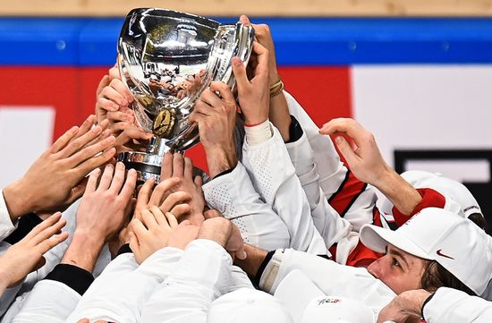 Latvia Ice Hockey Worlds Finland - Canada