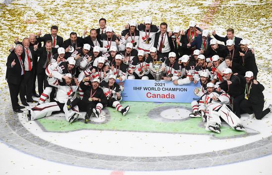 Latvia Ice Hockey Worlds Finland - Canada