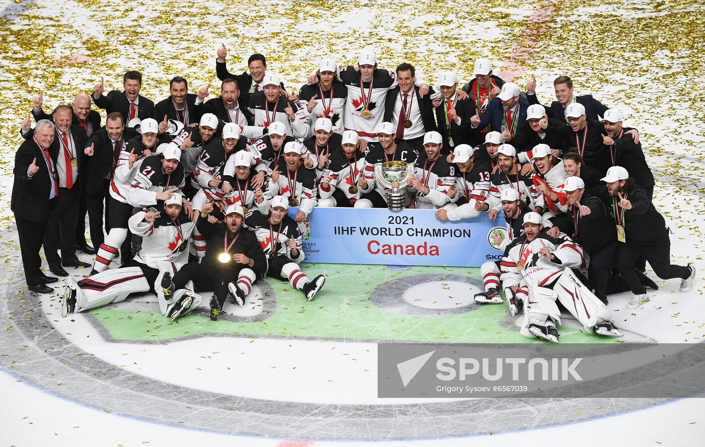 Latvia Ice Hockey Worlds Finland - Canada