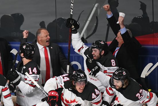 Latvia Ice Hockey Worlds Finland - Canada