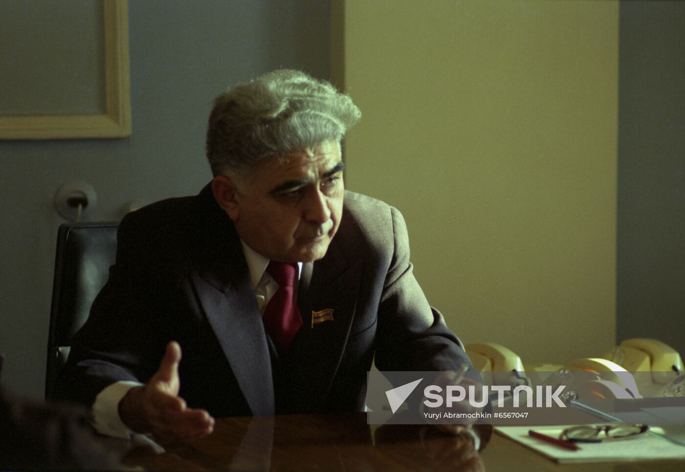 Babken Sarkisov, President of Presidium of Supreme Soviet of Armenian SSR