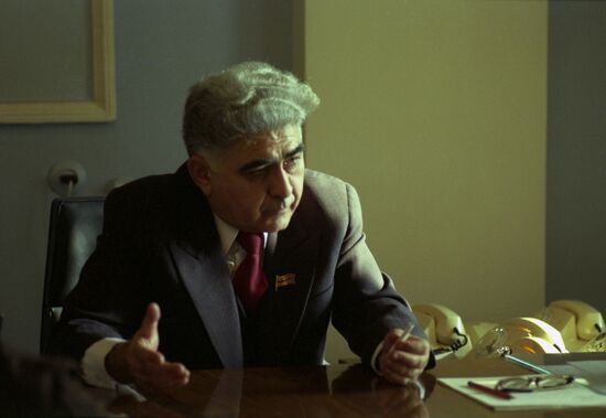 Babken Sarkisov, President of Presidium of Supreme Soviet of Armenian SSR