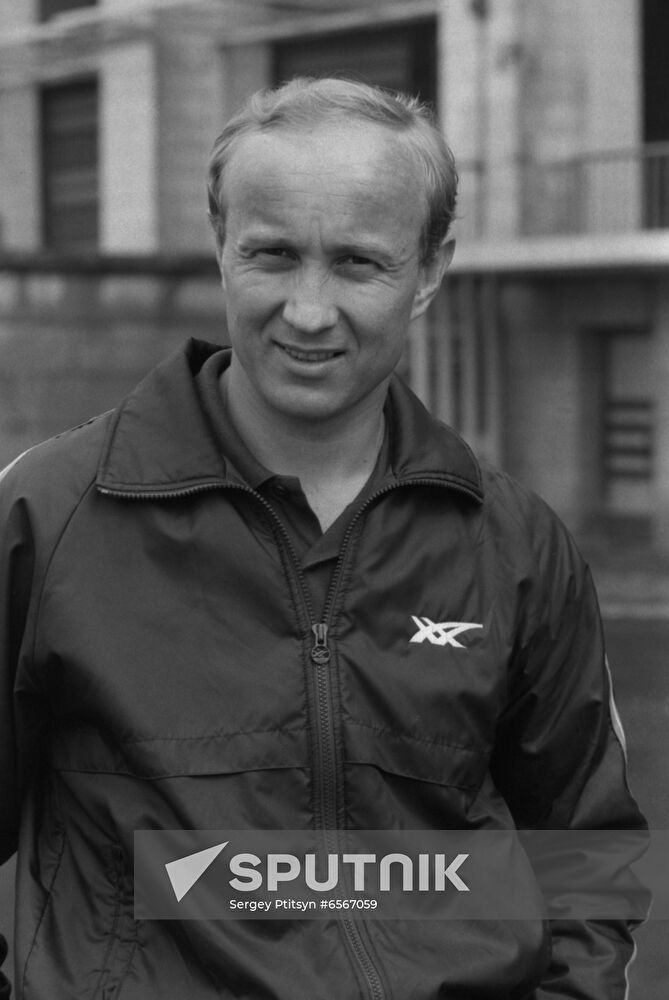 Member of USSR volleyball team Valery Losev
