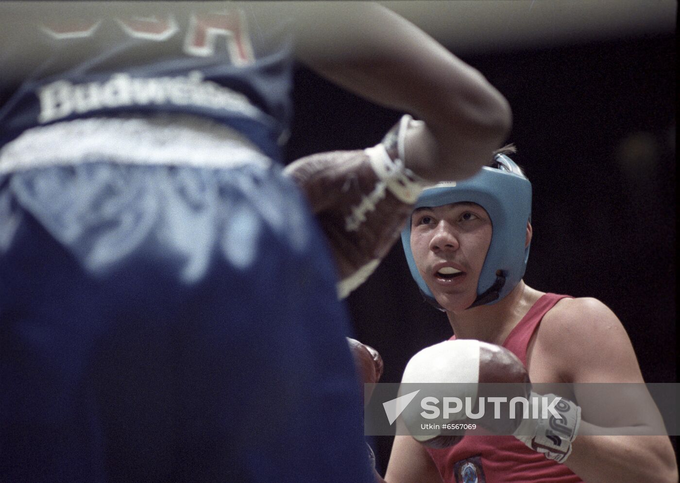 USSR-US boxing match