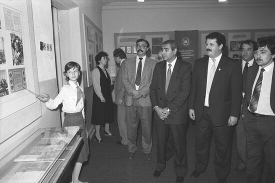 Delegation of Brazil's Union of Municipal Deputies visits USSR