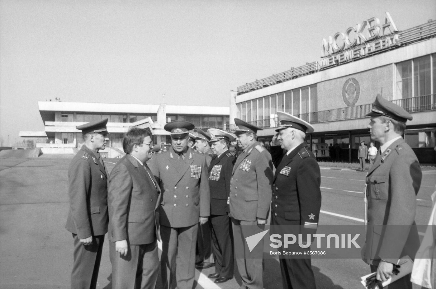 Finnish Minister of defense Johan Ole Norrback's visit to USSR