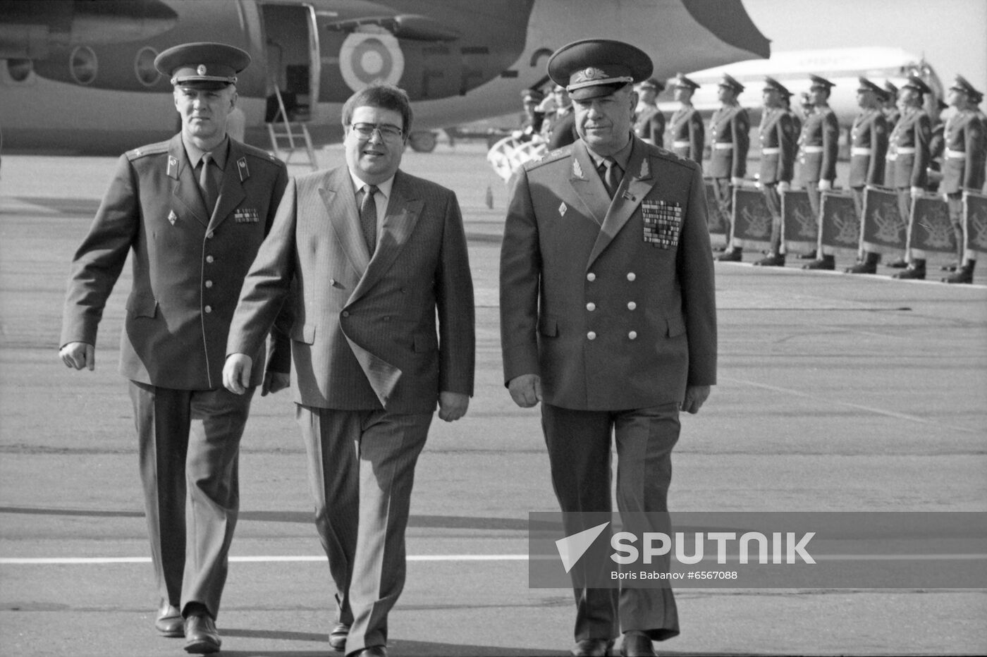 Finnish Minister of defense Johan Ole Norrback's visit to USSR
