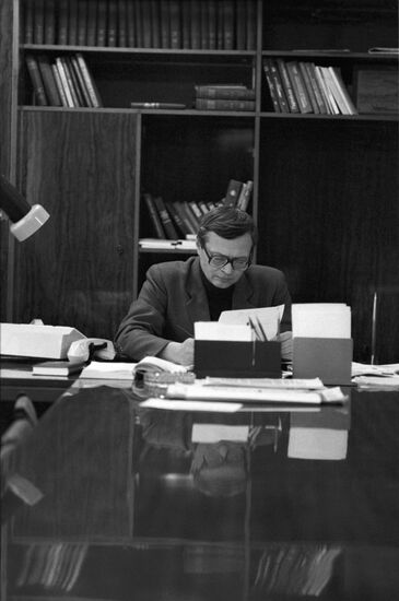Secretary of Party Committee Anatoly Svyatenko