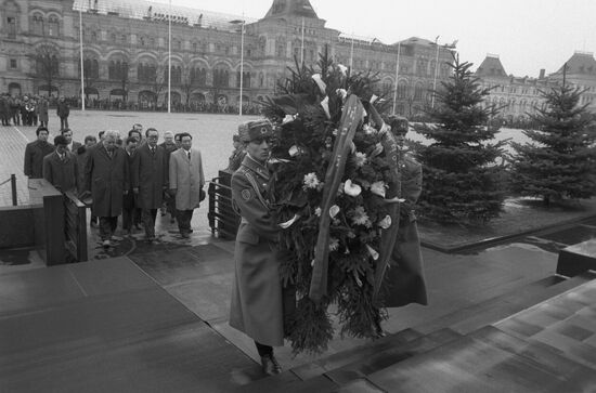 Delegation of DPRK's Supreme People's Assembly visit Moscow