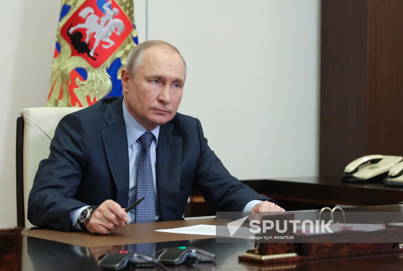Russia Putin Social Worker's Day