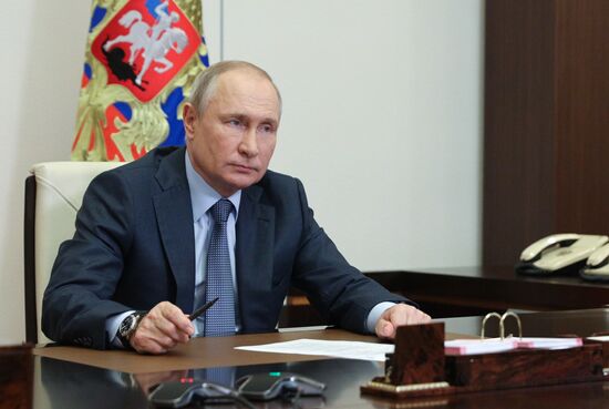 Russia Putin Social Worker's Day