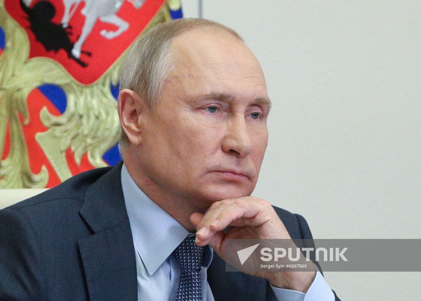 Russia Putin Social Worker's Day