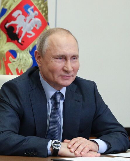Russia Putin Social Worker's Day