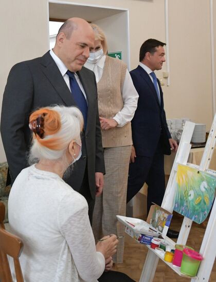 Russia Mishustin Social Worker's Day
