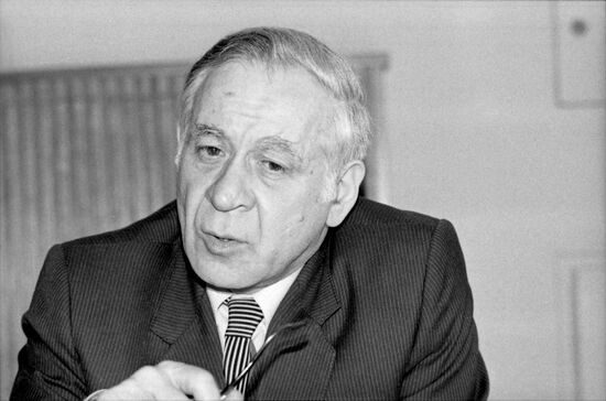 First Deputy Head of International Department of Soviet Communist Party's Central Committee Karen Brutents