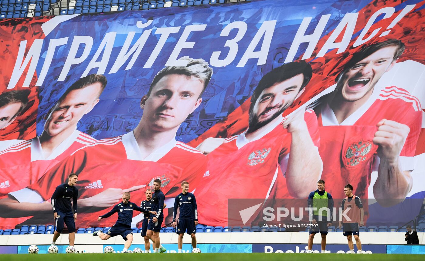 Russia Soccer Euro 2020 Russia Training Session