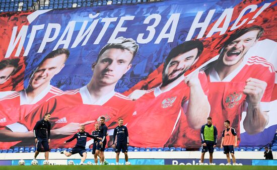 Russia Soccer Euro 2020 Russia Training Session