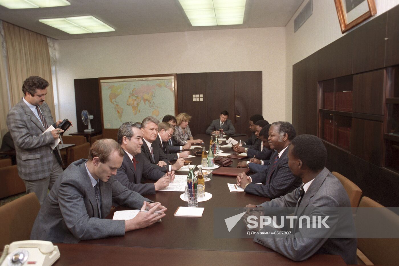 Vice President of Botswana Peter Mmusi in Moscow