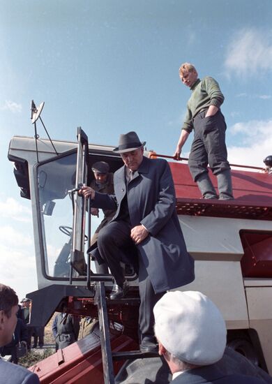 Mikhail Gorbachev visits Krasnoyarsk Territory