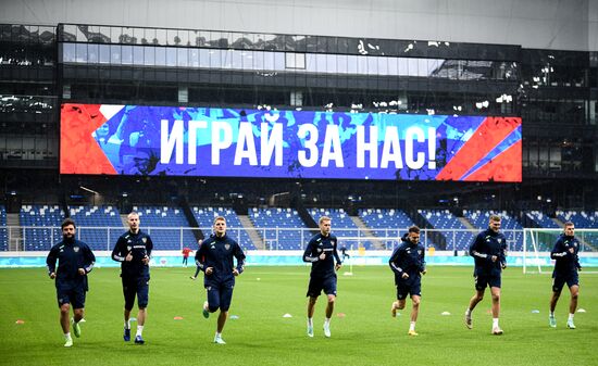 Russia Soccer Euro 2020 Russia Training Session