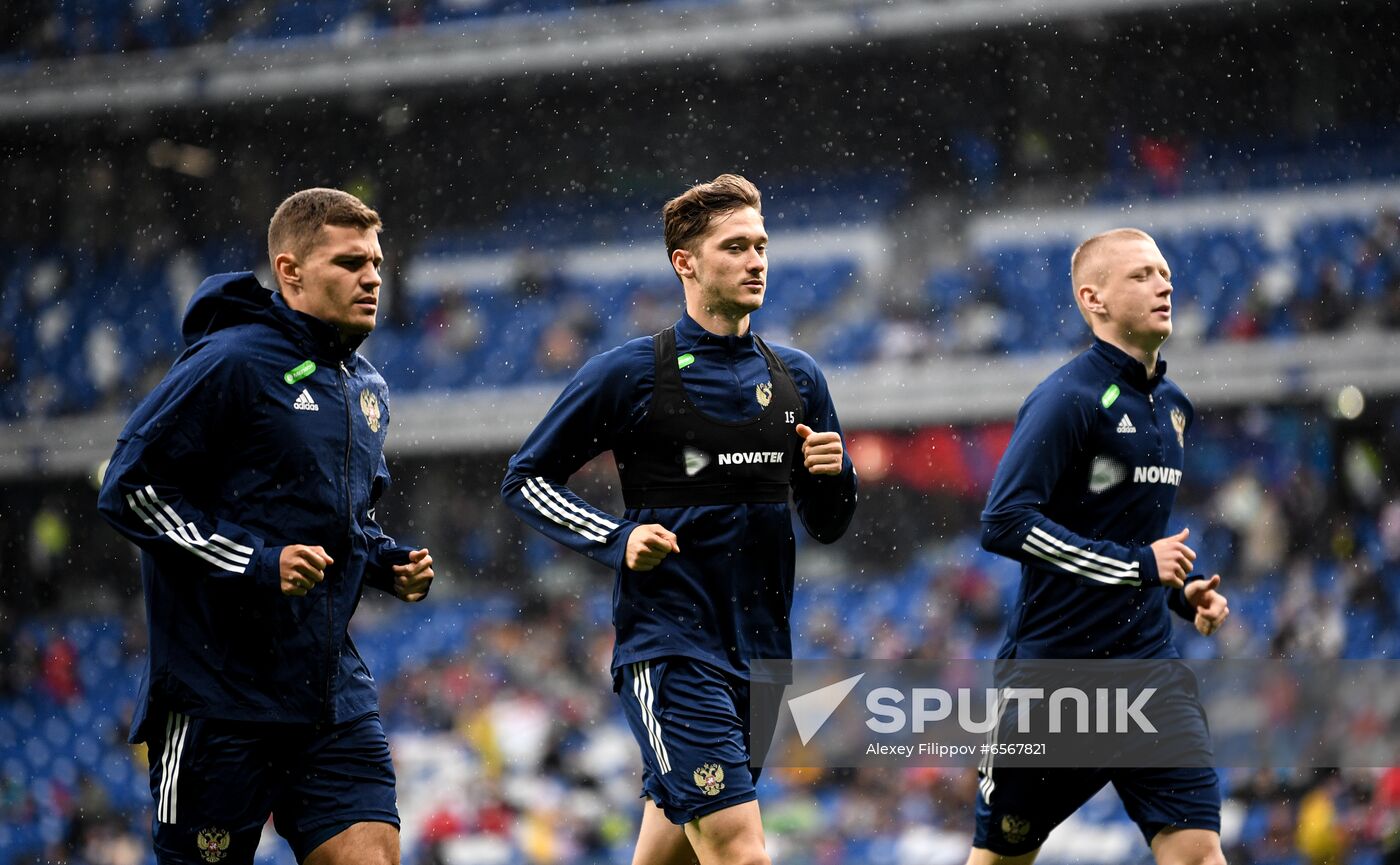 Russia Soccer Euro 2020 Russia Training Session