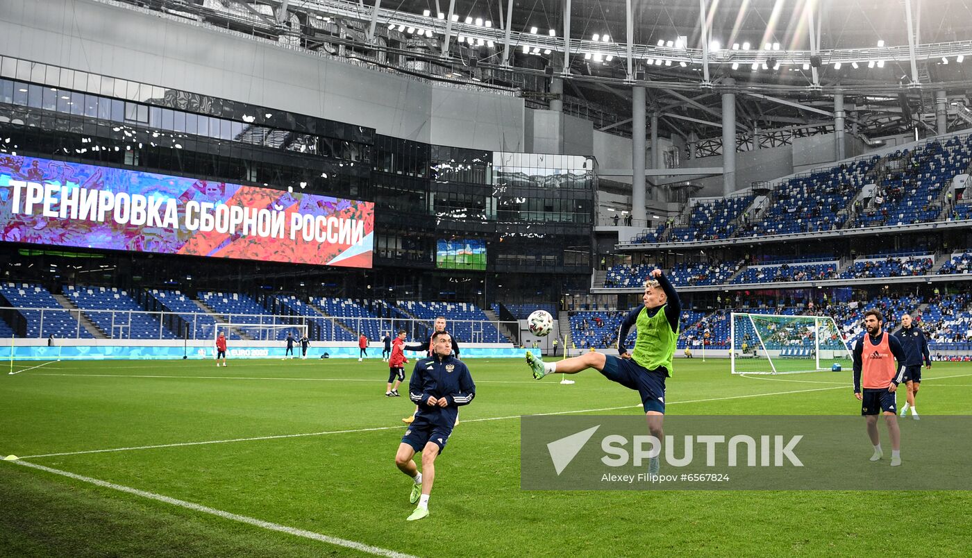 Russia Soccer Euro 2020 Russia Training Session