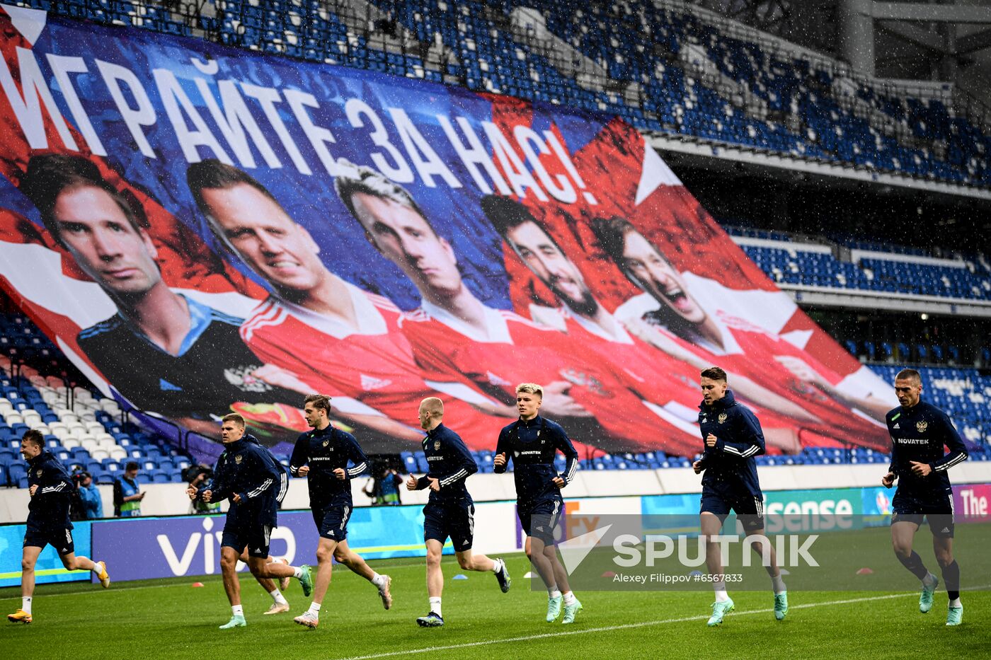Russia Soccer Euro 2020 Russia Training Session