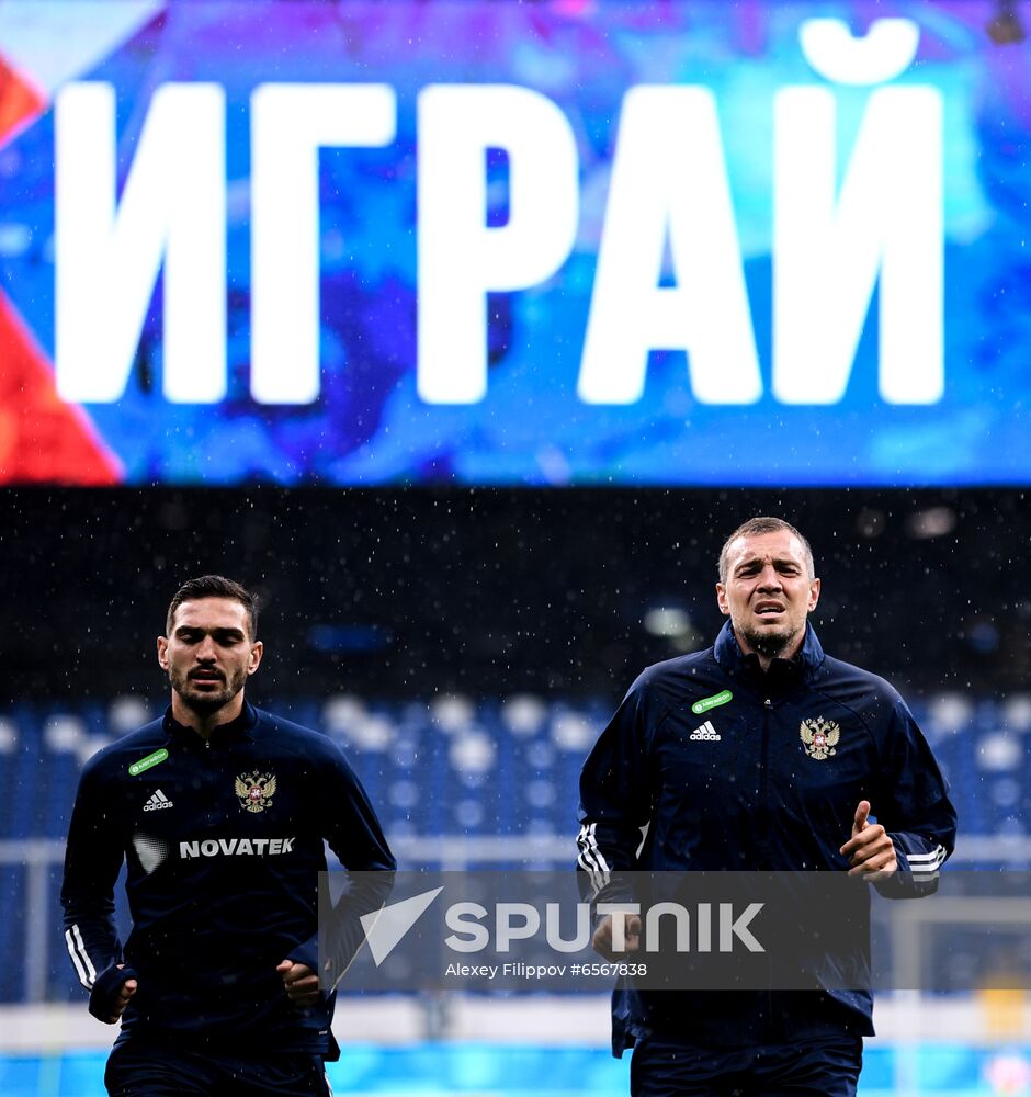 Russia Soccer Euro 2020 Russia Training Session