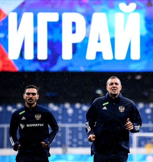 Russia Soccer Euro 2020 Russia Training Session