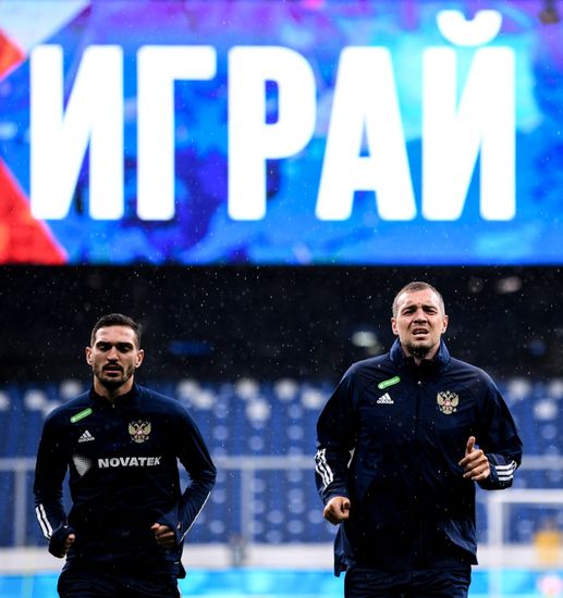Russia Soccer Euro 2020 Russia Training Session