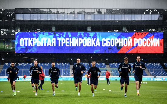 Russia Soccer Euro 2020 Russia Training Session