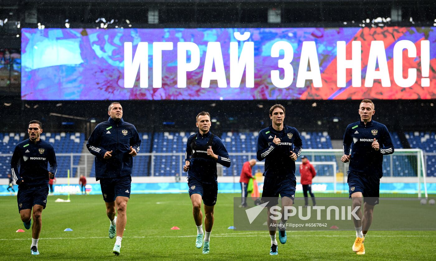 Russia Soccer Euro 2020 Russia Training Session