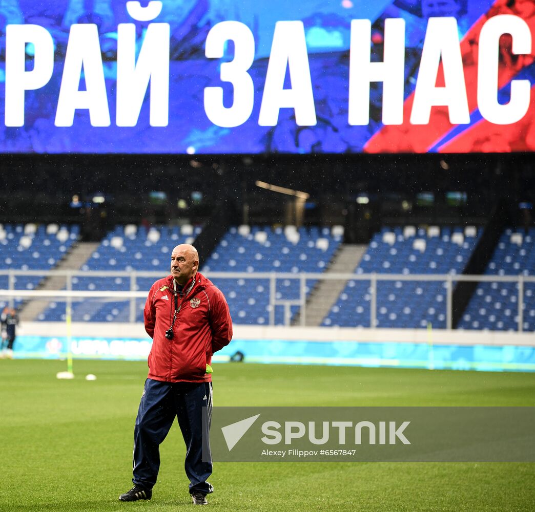 Russia Soccer Euro 2020 Russia Training Session