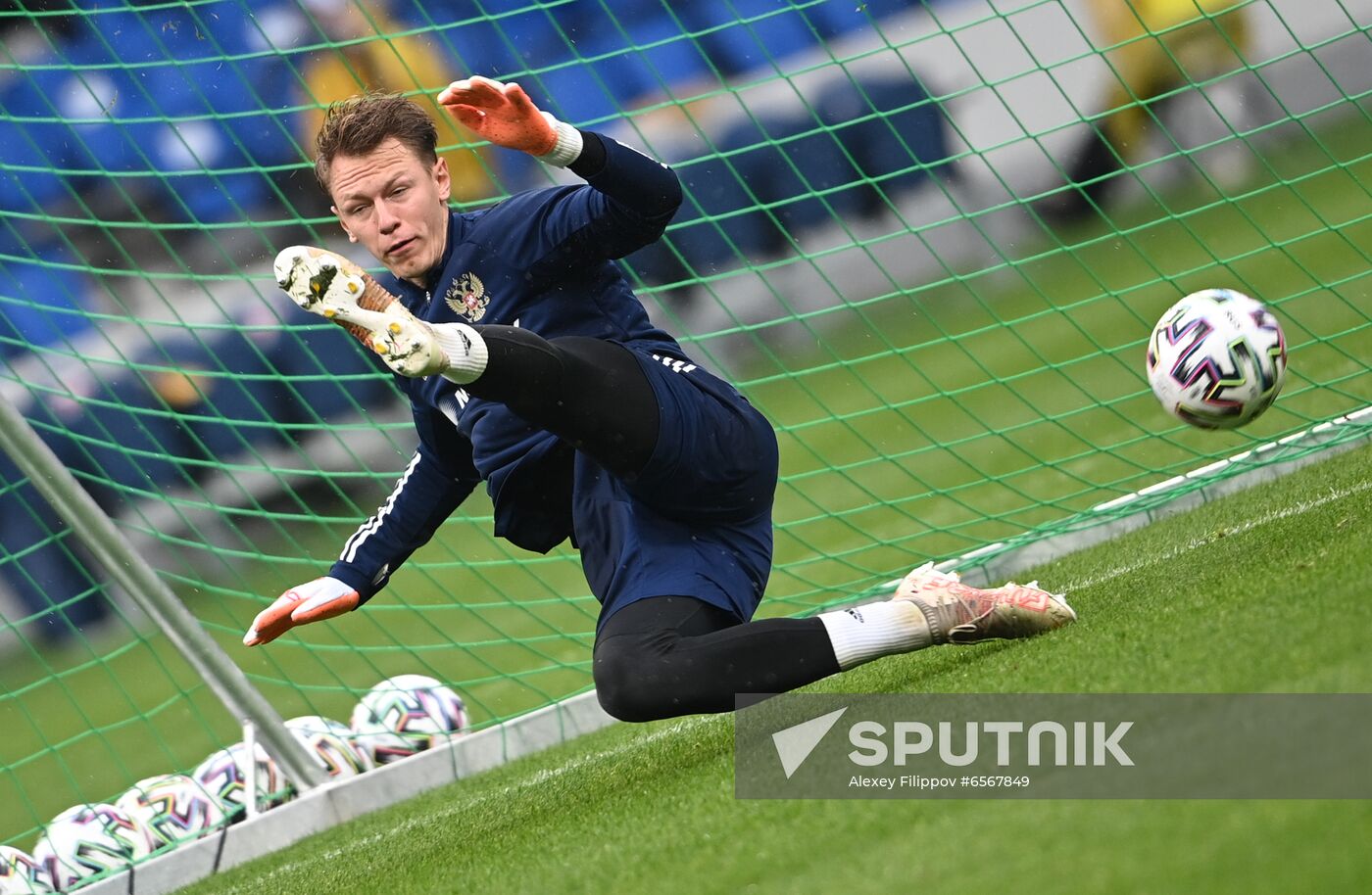 Russia Soccer Euro 2020 Russia Training Session