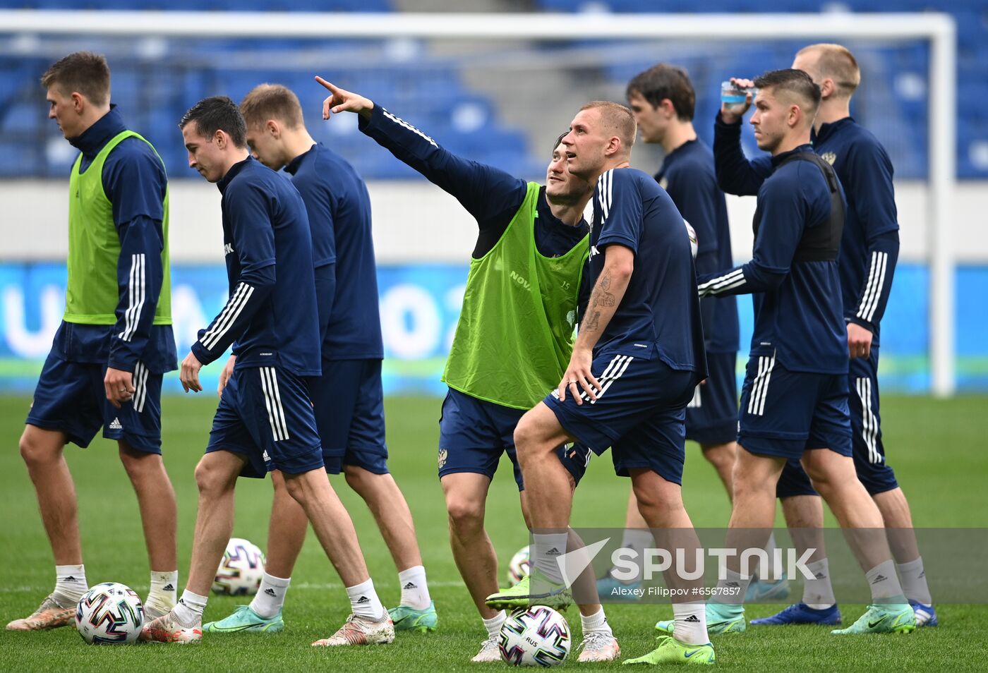 Russia Soccer Euro 2020 Russia Training Session