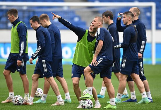 Russia Soccer Euro 2020 Russia Training Session