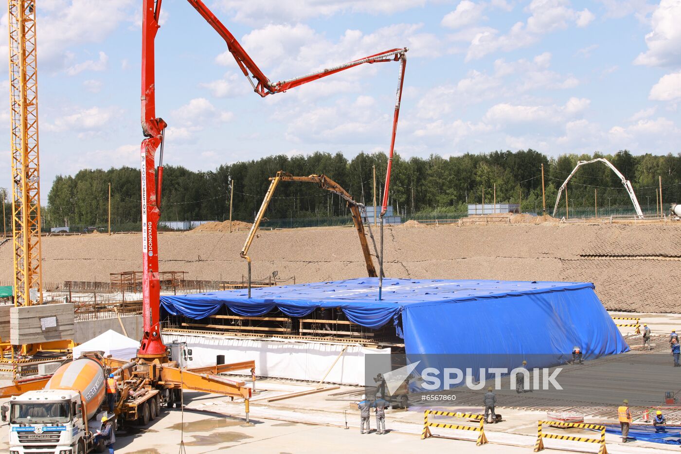 Russia Nuclear Reactor Construction