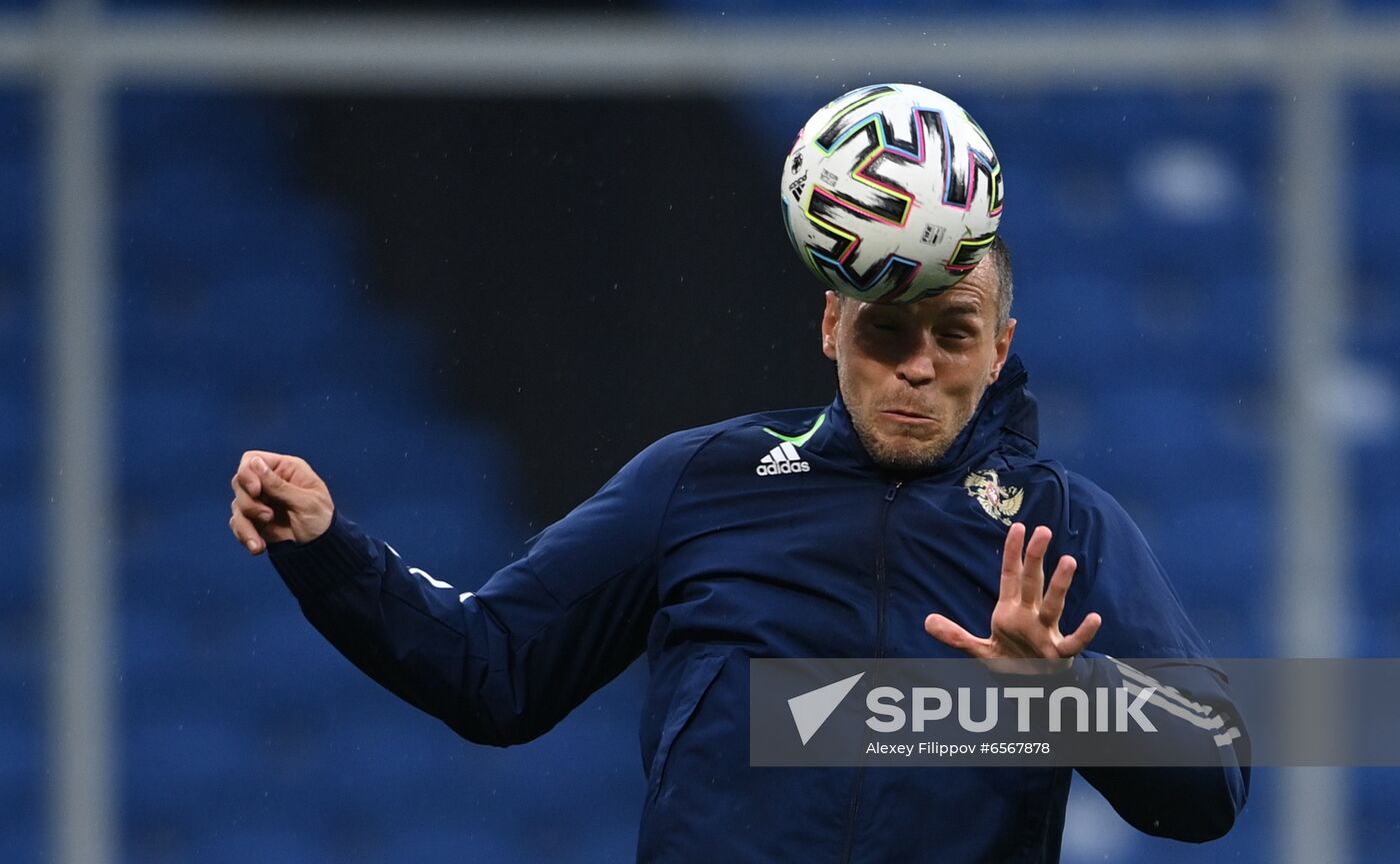 Russia Soccer Euro 2020 Russia Training Session