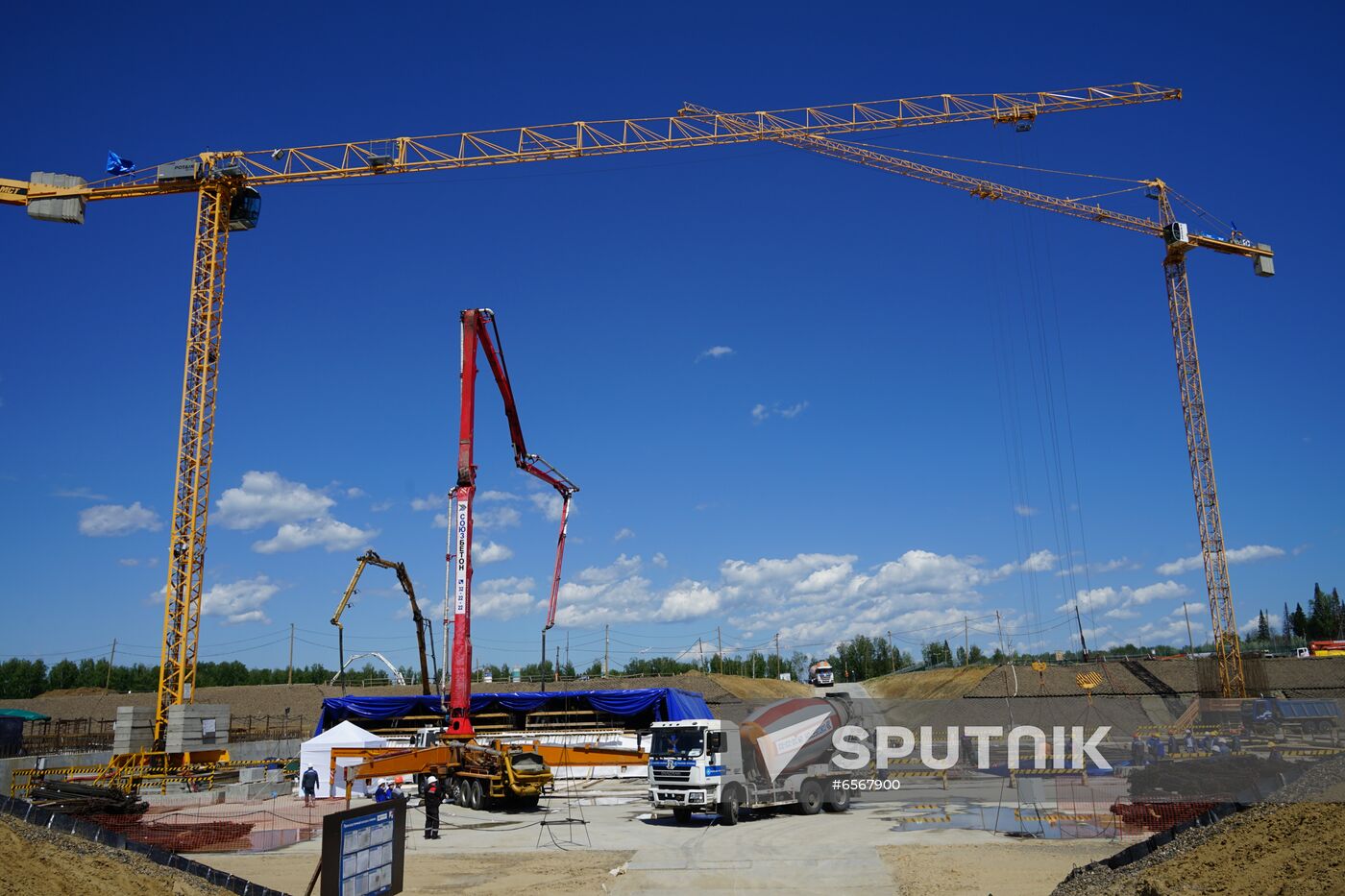 Russia Nuclear Reactor Construction