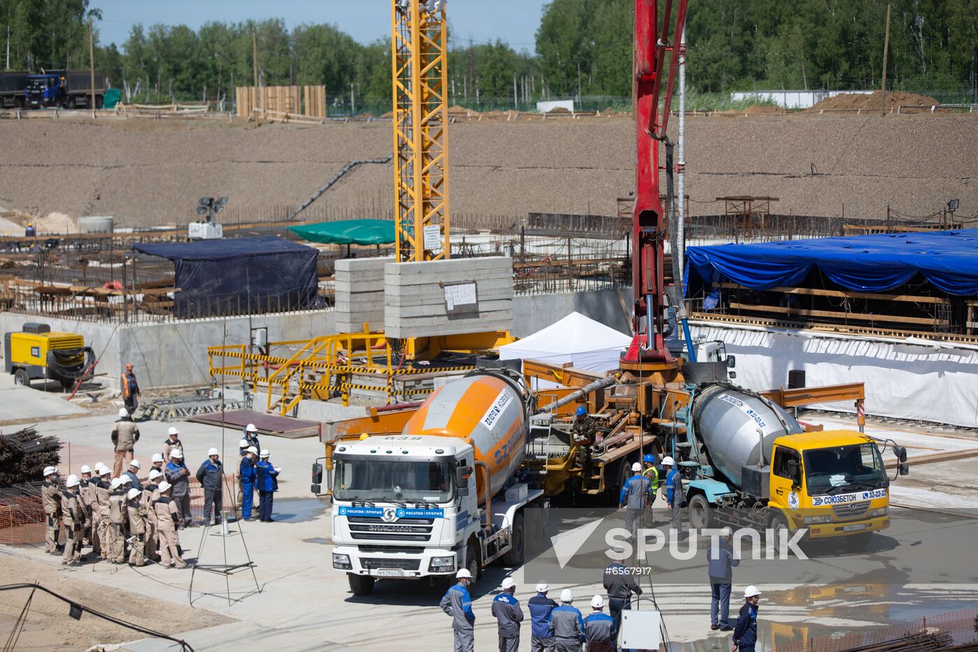 Russia Nuclear Reactor Construction