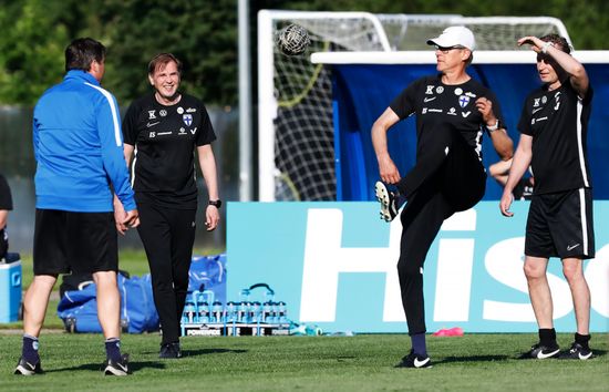 Russia Soccer Euro 2020 Finland Training Session