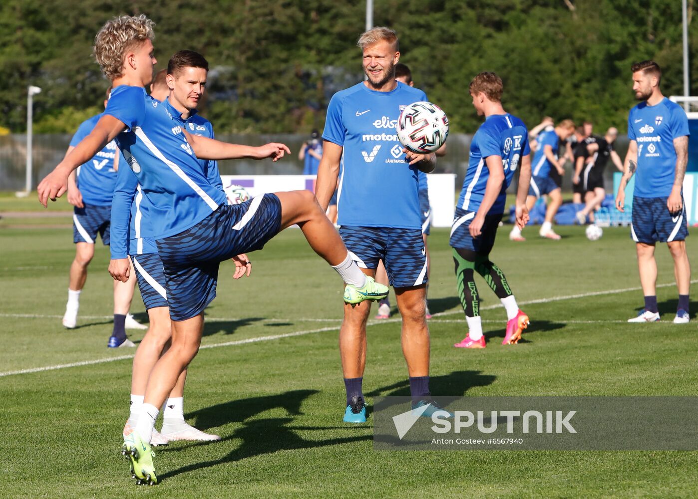 Russia Soccer Euro 2020 Finland Training Session