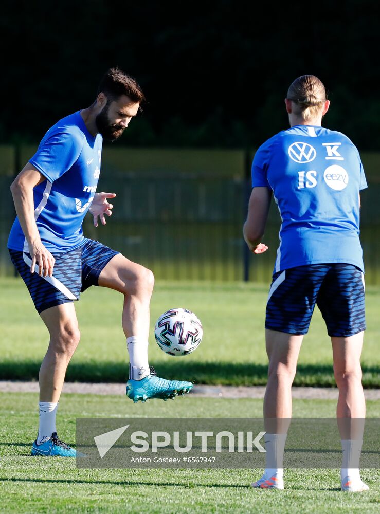 Russia Soccer Euro 2020 Finland Training Session