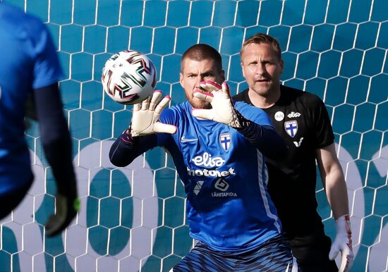 Russia Soccer Euro 2020 Finland Training Session